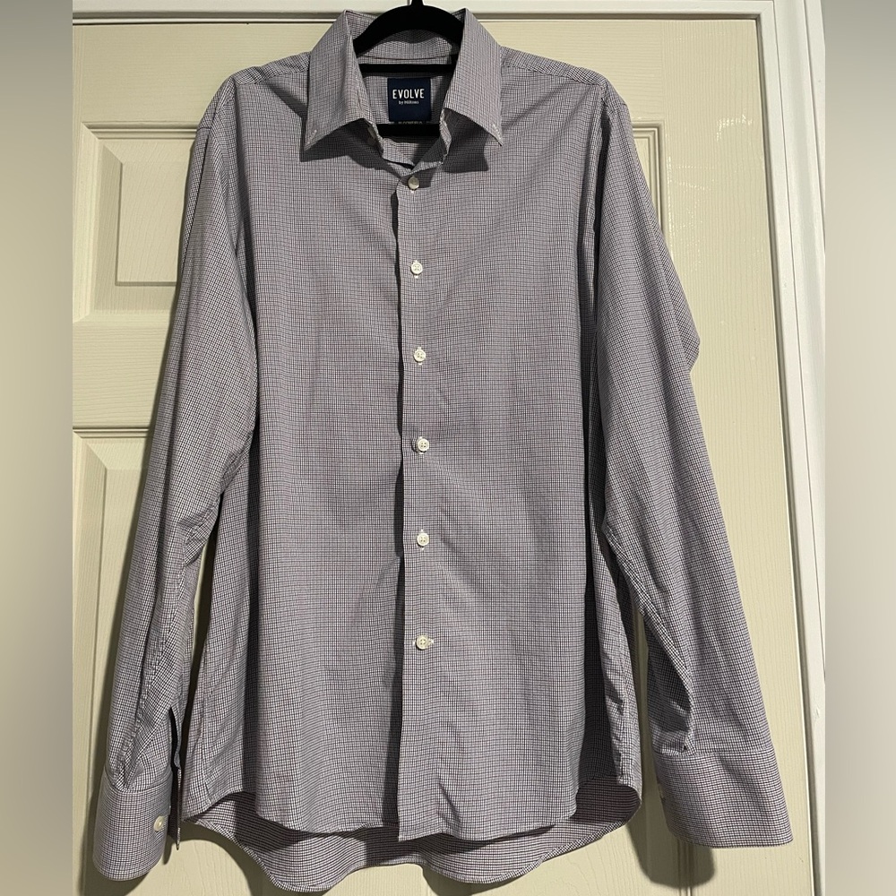 Evolve by Milton’s striped button down shirt